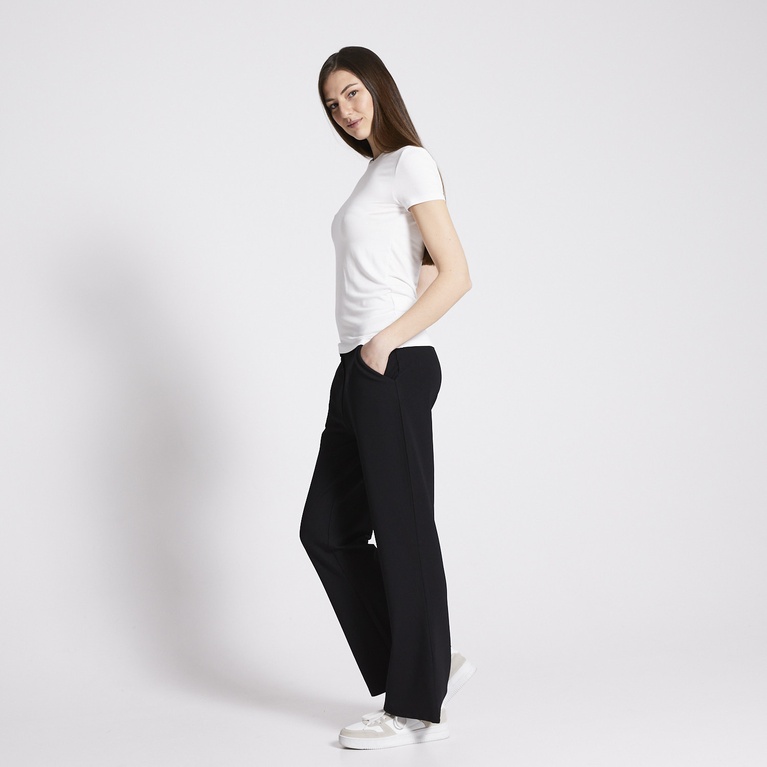 Soft feel tee "Liv" White 2